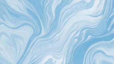 The primary subject of the image is a blue and white swirling pattern, which appears to be a painting or a digital artwork. The setting is a blue background, which complements the swirling pattern. The visual style is a combination of painting and digital art, creating a unique and eye-catching design. The colors and mood of the image are predominantly blue and white, giving it a calming and serene atmosphere.
