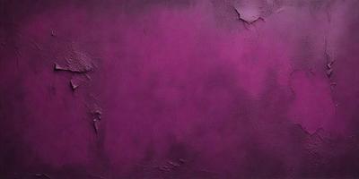 The primary subject of the image is a purple wall with a leather texture. The setting is a room with a purple background. The visual style is a close-up of the purple wall, showcasing its texture and color. The dominant colors are purple and brown, creating a moody and dramatic atmosphere.