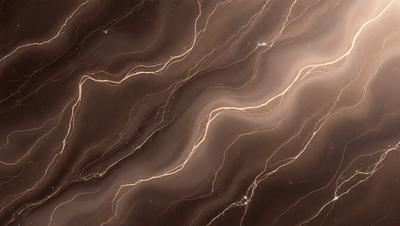 The primary subject of the image is a pattern of light streaks or sparks on a dark surface, possibly a marble countertop. The setting appears to be indoors, with the dark surface providing a contrasting backdrop for the light streaks. The visual style of the image is a combination of photo and digital art, as it captures the light streaks in a way that resembles a painting or drawing. The colors in the image are predominantly dark, with the light streaks being the main focus and creating