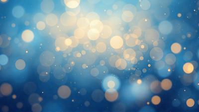 Primary subject: Bright lights
Setting/background: Blue sky
Visual style: Digital art
Colors and mood: Bright, vibrant, and lively