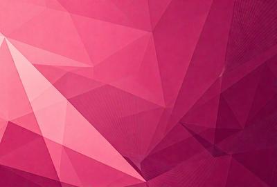 The primary subject of the image is a pink background with a geometric pattern. The setting is a pink wall, and the visual style is a combination of digital art and illustration. The dominant colors are pink and purple, creating a warm and inviting atmosphere.