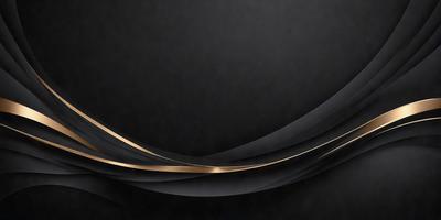 The primary subject of the image is a gold and black design, which appears to be a pattern or a decorative element. The setting is a black background, which contrasts with the gold and black design. The visual style of the image is a combination of digital art and illustration, creating a unique and eye-catching appearance. The colors and mood of the image are predominantly black and gold, giving it a sophisticated and elegant feel.