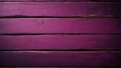 Purple wood, purple wall, purple floor, purple table.