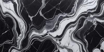 The primary subject of the image is a marble-like pattern, which is the main object, scene, or focus of the image. The setting or background features a black and white marble-like pattern, which gives the image a classic and elegant appearance. The visual style of the image is a close-up of the marble-like pattern, showcasing its intricate details. The colors and mood of the image are predominantly black and white, creating a timeless and sophisticated atmosphere.