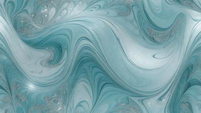 The primary subject of the image is a blue and white swirling pattern, which appears to be a digital art or illustration. The setting is a blue and white ocean, creating a serene and calming atmosphere. The visual style is a combination of digital art and illustration, giving the image a unique and artistic appearance. The dominant colors are blue and white, which contribute to the overall mood of the image, evoking a sense of tranquility and beauty.