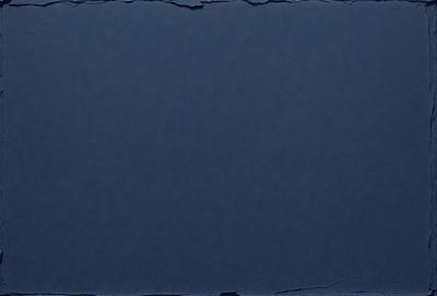 The primary subject of the image is a blue background with a black border. The setting is a dark room, and the visual style is a close-up of the blue background. The colors and mood of the image are predominantly dark and moody, with the blue background providing a sense of depth and contrast.