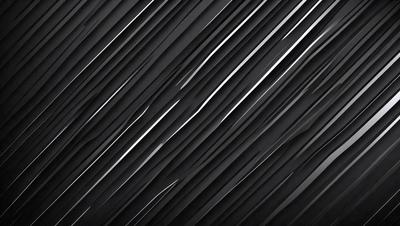 The primary subject of the image is a black and white pattern, which appears to be a close-up of a black background. The setting is a dark room, and the visual style is a black and white photo. The dominant colors are black and white, creating a moody and dramatic atmosphere.