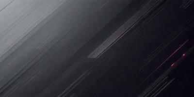 The primary subject of the image is a black background with a few streaks of pink. The setting appears to be a dark room, and the visual style is a combination of a photo and digital art. The colors and mood of the image are predominantly dark and moody, with the pink streaks adding a touch of contrast and interest.