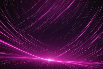 The primary subject of the image is a purple starry background with a pink hue. The setting is a dark, starry sky, and the visual style is a digital art or illustration. The colors and mood of the image are predominantly purple and pink, creating a sense of warmth and tranquility.