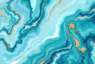 The primary subject of the image is a blue and gold swirling pattern, which appears to be a digital art or illustration. The setting is a blue and gold background, creating a vibrant and lively atmosphere. The visual style is a mix of digital art and illustration, with the swirling pattern being the main focus of the image. The colors and mood of the image are energetic and dynamic, with the blue and gold colors evoking a sense of movement and flow.
