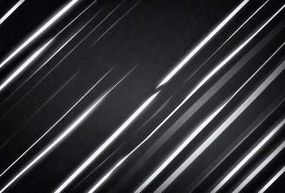The primary subject of the image is a pattern of light and dark stripes. The setting is a black background, which contrasts with the light and dark stripes. The visual style is a combination of digital art and illustration, creating a unique and eye-catching design. The colors and mood of the image are predominantly dark, with the light and dark stripes providing a sense of depth and contrast.