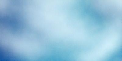 The primary subject of the image is a blue sky with clouds. The setting is a cloudy day, and the visual style is a painting or drawing. The colors and mood of the image are predominantly blue, creating a calm and serene atmosphere.
