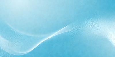 The primary subject of the image is a blue background with a white, wavy line or wave pattern. The setting appears to be a blue sky, and the visual style is a combination of a photo and a digital art or illustration. The dominant colors are blue and white, creating a calm and serene atmosphere.