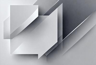 The primary subject of the image is a white square, which is the main object, scene, or focus of the image. The setting or background is a gray surface, which adds to the overall atmosphere. The visual style of the image is digital art, as it appears to be a digital representation of a square. The colors and mood of the image are predominantly white and gray, giving it a clean and minimalist appearance.