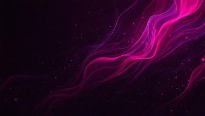 The primary subject of the image is a purple, pink, and blue nebula, which is a swirling mass of gas and dust in space. The setting is a dark, starry sky, with the nebula as the main focus. The visual style is a digital art or illustration, creating a vibrant and colorful atmosphere. The dominant colors are purple, pink, and blue, giving the image a sense of depth and beauty.