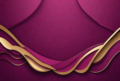 The primary subject of the image is a purple background with a gold design. The setting is a close-up of the background, showcasing the intricate gold pattern. The visual style is a combination of digital art and illustration, creating a unique and eye-catching design. The dominant colors are purple and gold, giving the image a luxurious and elegant appearance.
