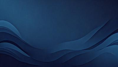The primary subject of the image is a blue ocean with waves. The setting is a blue background, which creates a serene and calming atmosphere. The visual style is a digital art or illustration, as the waves are depicted in a detailed and artistic manner. The colors and mood of the image are predominantly blue, which adds to the sense of tranquility and relaxation.