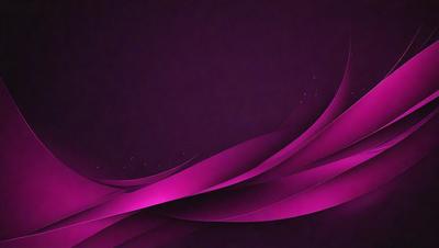 The primary subject of the image is a purple wave or flowing pattern. The setting is a dark background, which contrasts with the purple wave. The visual style is a digital art or illustration, creating a unique and eye-catching design. The dominant colors are purple and pink, giving the image a calming and soothing atmosphere.