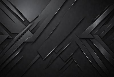 The primary subject of the image is a black and silver patterned background. The setting is a dark background, which contrasts with the patterned design. The visual style is a combination of digital art and illustration, creating a unique and intricate pattern. The colors and mood of the image are predominantly dark, with the silver and black colors adding a sense of sophistication and elegance to the design.