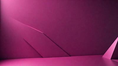 The primary subject of the image is a pink wall with a cutout. The setting is a room with a pink background. The visual style is a photo, and the colors and mood are predominantly pink, creating a warm and inviting atmosphere.