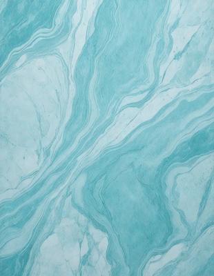 The primary subject of the image is a blue marble tile with a pattern of swirls and waves. The setting is a bathroom, as indicated by the presence of the blue marble tile. The visual style is a close-up of the tile, showcasing its intricate design. The dominant colors are blue and white, creating a calm and soothing atmosphere.