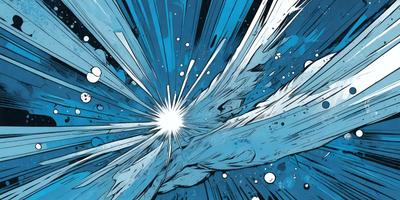 The primary subject of the image is a hand, which is the main focus of the scene. The hand is reaching out and appears to be grabbing something. The setting is a blue background, which adds to the overall atmosphere of the image. The visual style is a combination of digital art and illustration, creating a dynamic and engaging scene. The colors in the image are predominantly blue, which contributes to the mood of the image, giving it a sense of calmness and tranquility.