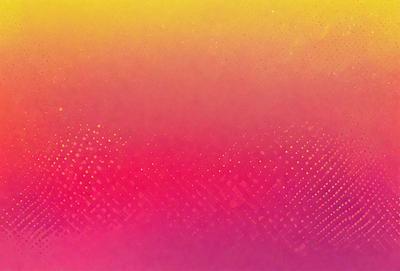 The primary subject of the image is a pink background with a pattern of dots. The setting is a colorful, abstract environment, and the visual style appears to be a combination of digital art and illustration. The dominant colors are pink and purple, creating a warm and vibrant atmosphere.