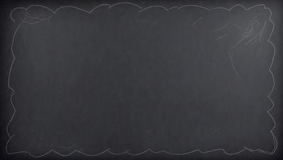 The primary subject of the image is a blackboard with a white chalkboard surface. The setting is a classroom or a similar environment where a chalkboard is commonly used. The visual style is a black and white photo, which gives the image a classic and timeless appearance. The dominant colors are black and white, creating a simple and clean atmosphere.