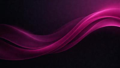 The primary subject of the image is a purple wave or smoke-like pattern. The setting is a dark background, which contrasts with the purple wave. The visual style appears to be a digital art or illustration, as the purple wave is the main focus of the image. The colors and mood of the image are predominantly purple, creating a sense of depth and intrigue.