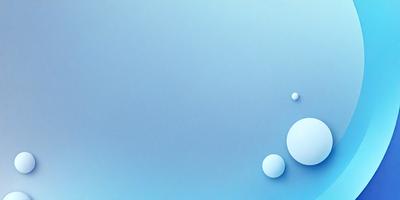 The primary subject of the image is a blue background with three white spheres floating in the air. The setting appears to be a space or an abstract environment, as the spheres are floating freely without any visible support. The visual style of the image is digital art, as the spheres are depicted in a clean and modern manner. The colors and mood of the image are predominantly blue and serene, creating a sense of calmness and tranquility.