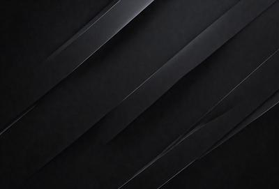 The primary subject of the image is a black background with a pattern of white lines. The setting is a dark room, and the visual style is a black and white photo. The dominant colors are black and white, creating a moody and dramatic atmosphere.