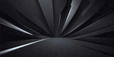 The primary subject of the image is a black and white drawing of a tunnel. The setting is a dark, empty tunnel with a few small windows. The visual style is a black and white drawing, giving the image a classic and timeless appearance. The colors and mood are predominantly dark and moody, with the tunnel's black walls and the absence of light creating a sense of depth and mystery.