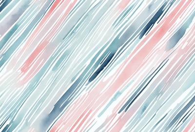 The primary subject of the image is a colorful, abstract design featuring a mix of pink, blue, and white colors. The setting is a white and blue background, which provides a clean and minimalist appearance. The visual style is a combination of digital art and illustration, creating a unique and eye-catching pattern. The overall atmosphere is vibrant and lively, with the colors and patterns evoking a sense of energy and creativity.