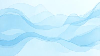 The primary subject of the image is a blue wave, which is the main focus of the scene. The setting is a white background, which provides a clean and minimalistic environment for the wave. The visual style of the image is a digital art or illustration, as it is a detailed and intricate representation of the wave. The dominant colors in the image are blue and white, creating a calm and serene atmosphere.