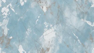 The primary subject of the image is a marble-like surface with a blue background. The setting appears to be a bathroom, as the surface is described as a marble-like bathroom wall. The visual style of the image is a photo, capturing the intricate details of the marble-like surface. The colors and mood of the image are predominantly blue, creating a calm and serene atmosphere.