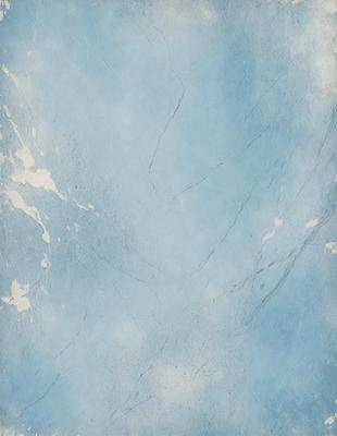 The primary subject of the image is a blue wall with a white texture. The setting is a room with a blue wall, and the visual style is a photo. The dominant colors are blue and white, creating a calm and serene atmosphere.