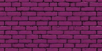 The primary subject of the image is a purple brick wall. The setting is a brick wall, and the visual style is a photo. The dominant colors are purple and pink, creating a warm and inviting atmosphere.
