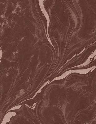 The image features a brown marbled surface with a swirling pattern. The primary subject is a close-up of the marbled surface, showcasing its intricate design. The setting is a room with a brown color scheme, which complements the marbled surface. The visual style is a close-up of the marbled surface, emphasizing its texture and pattern. The colors and mood of the image are warm and inviting, with the brown marbled surface serving as the focal point.