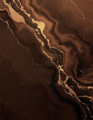 The primary subject of the image is a marble countertop with a unique and intricate design. The setting is a kitchen, and the visual style is a close-up of the marble countertop. The colors and mood of the image are dark and moody, with the marble countertop being the main focus.