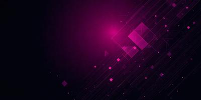 The primary subject of the image is a pink background with a purple hue. The setting is a dark background, which contrasts with the pink and purple colors. The visual style is a digital art or illustration, as the background is composed of geometric shapes and patterns. The colors and mood of the image are vibrant and energetic, with the pink and purple tones creating a sense of warmth and positivity.