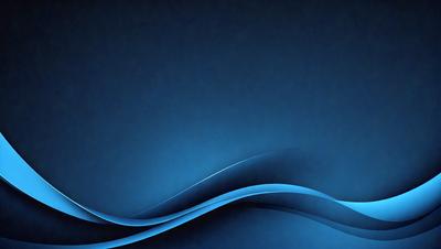 The primary subject of the image is a blue wave pattern. The setting is a blue background, which creates a visually appealing contrast with the wave pattern. The visual style is a digital art or illustration, as the wave pattern is created using a computer or digital medium. The dominant colors are blue and white, giving the image a calm and serene atmosphere.