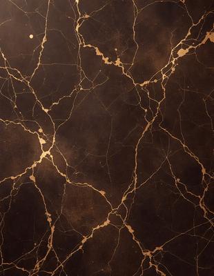 The primary subject of the image is a close-up of a marble wall with a gold-like texture. The setting is a room with a dark background, which contrasts with the gold-like texture of the marble wall. The visual style is a close-up of the marble wall, showcasing its unique texture and appearance. The colors and mood of the image are predominantly dark, with the gold-like texture of the marble wall providing a touch of warmth and sophistication.