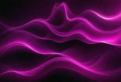 The primary subject of the image is a purple wave, which is the main object, scene, or focus of the image. The setting or background is a dark, purple-colored space, which gives the image a moody and atmospheric feel. The visual style of the image is digital art, as it is a computer-generated or digitally created piece. The dominant colors and overall atmosphere of the image are purple and dark, creating a sense of depth and intrigue.