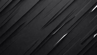 The primary subject of the image is a black background with a pattern of white lines. The setting is a dark room, and the visual style appears to be a digital art or illustration. The dominant colors are black and white, creating a moody and dramatic atmosphere.