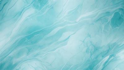 The primary subject of the image is a blue and white marble-like surface, which appears to be a tile or a wall with a water-like texture. The setting is a bathroom, as indicated by the presence of a sink. The visual style is a combination of a photo and a digital art, creating a unique and intriguing appearance. The dominant colors are blue and white, giving the scene a calming and serene atmosphere.