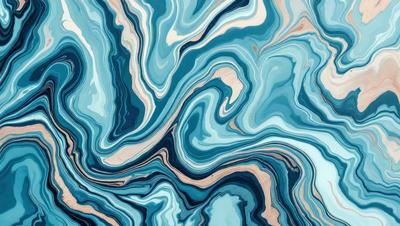 The primary subject of the image is a blue and white swirling pattern, which appears to be a digital art or illustration. The setting is a blue and white ocean, creating a serene and calming atmosphere. The visual style is a combination of digital art and illustration, with the swirling pattern being the main focus of the image. The colors and mood convey a sense of tranquility and beauty, as the swirling pattern and the ocean's colors create a visually appealing and soothing scene.