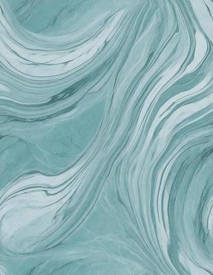 The primary subject of the image is a blue and white marbled pattern, which is the main object, scene, or focus of the image. The setting or background is a blue and white marbled surface, which is visible. The visual style of the image is a photo, as it is a real-life photograph of the marbled surface. The dominant colors in the image are blue and white, creating a calm and soothing atmosphere.