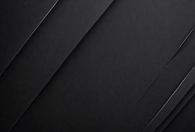 The primary subject of the image is a black background with a pattern of black and white stripes. The setting is a dark room, and the visual style is a black and white photo. The colors and mood of the image are predominantly dark and moody, with the black and white stripes adding a sense of depth and contrast.