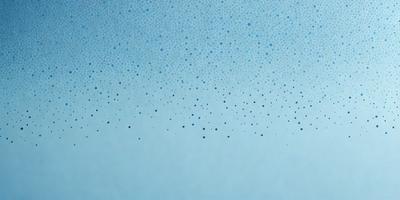 The primary subject of the image is a blue background with a pattern of white dots. The setting appears to be a blue sky, and the visual style is a digital art or illustration. The dominant colors are blue and white, creating a calm and serene atmosphere.