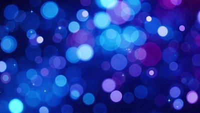 The primary subject of the image is a blue and purple background with a pattern of bright, colorful lights. The setting appears to be a nighttime sky, with the lights creating a vibrant and lively atmosphere. The visual style of the image is a combination of digital art and illustration, as the lights are depicted in a way that resembles a painting or drawing. The colors and mood of the image are predominantly blue and purple, with the bright lights adding a sense of energy and excitement to the